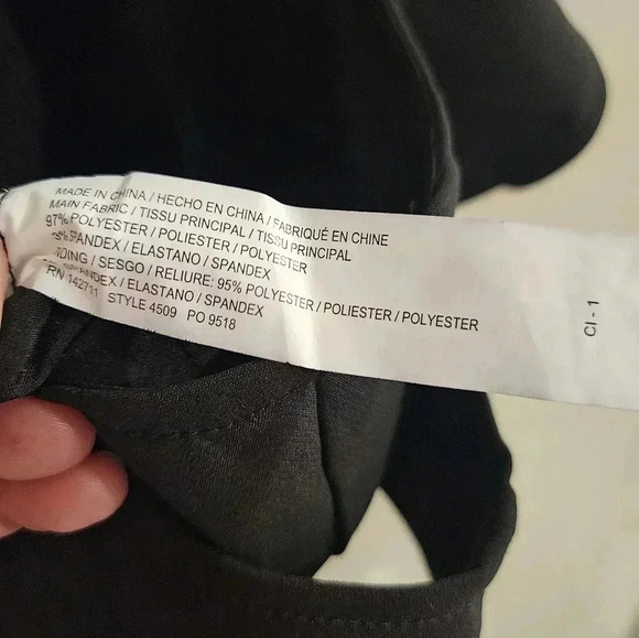 NWT Eloquii Black Cold Shoulder Jumpsuit With Ruffle Detail 18 - Picture 11 of 12